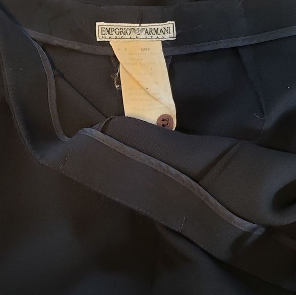 Emporio Armani Womens Trousers Pants Size 6 - Picture 6 of 11
